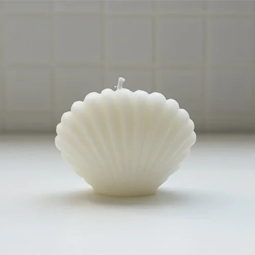 Shell Candle Home Décor