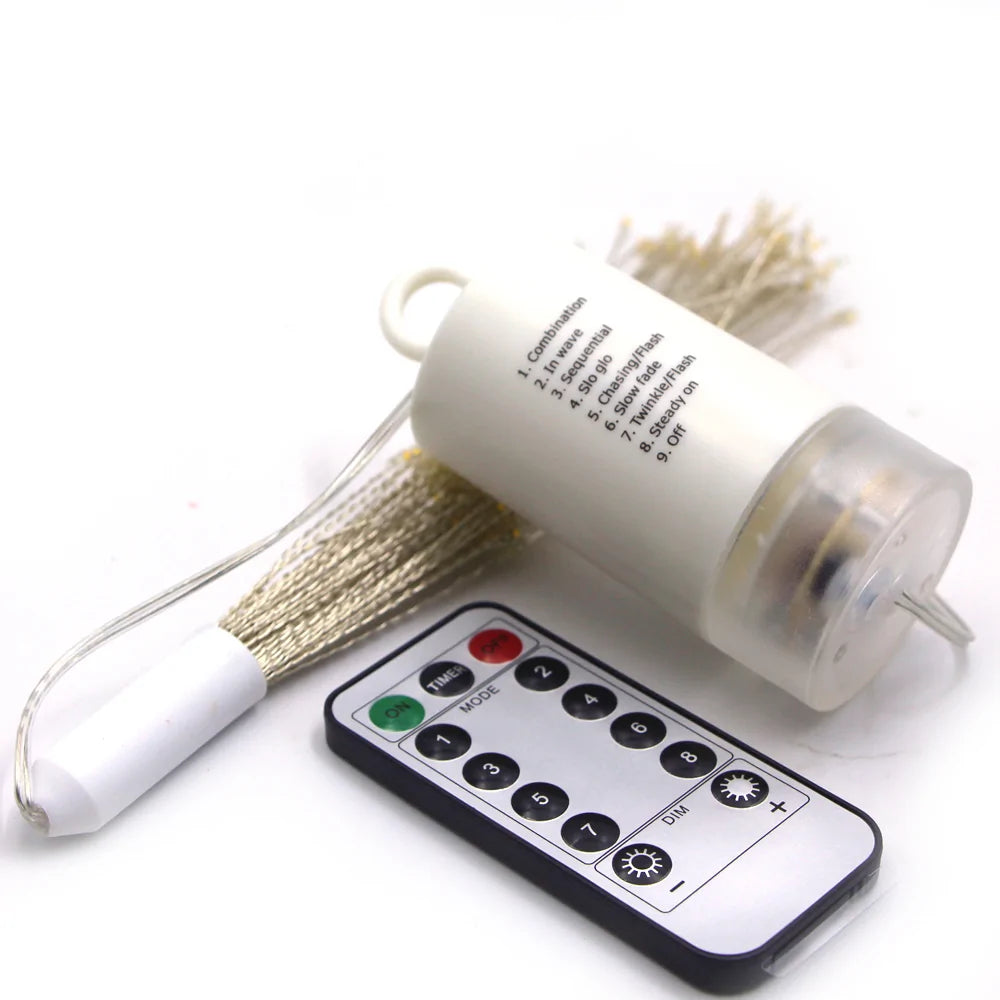 Hanging Starburst String Lights