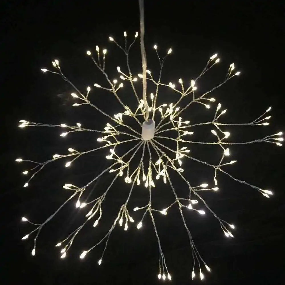 Hanging Starburst String Lights
