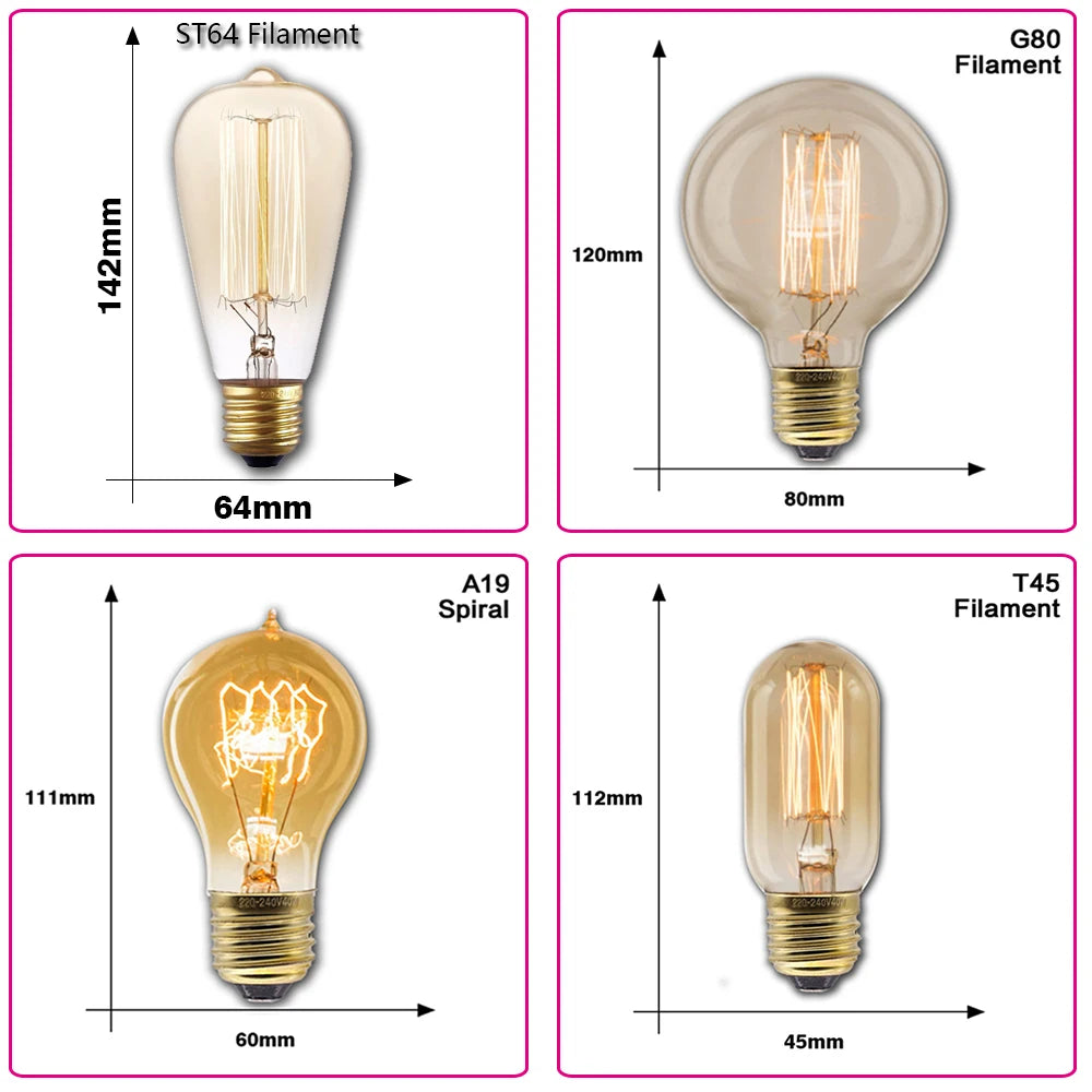 Retro Edison Bulbs