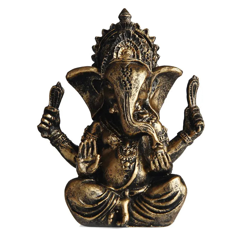 Hand Made Serene Ganesha Statue