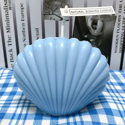 Shell Candle Home Décor