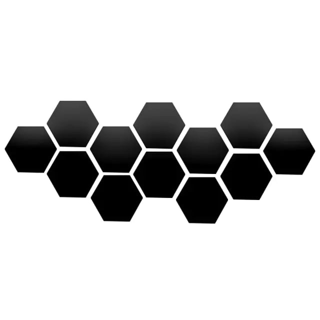 3D Modern Mirror Wall Appliques