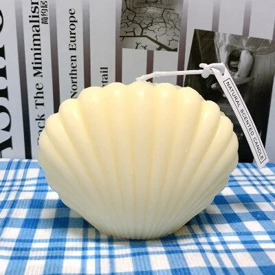 Shell Candle Home Décor
